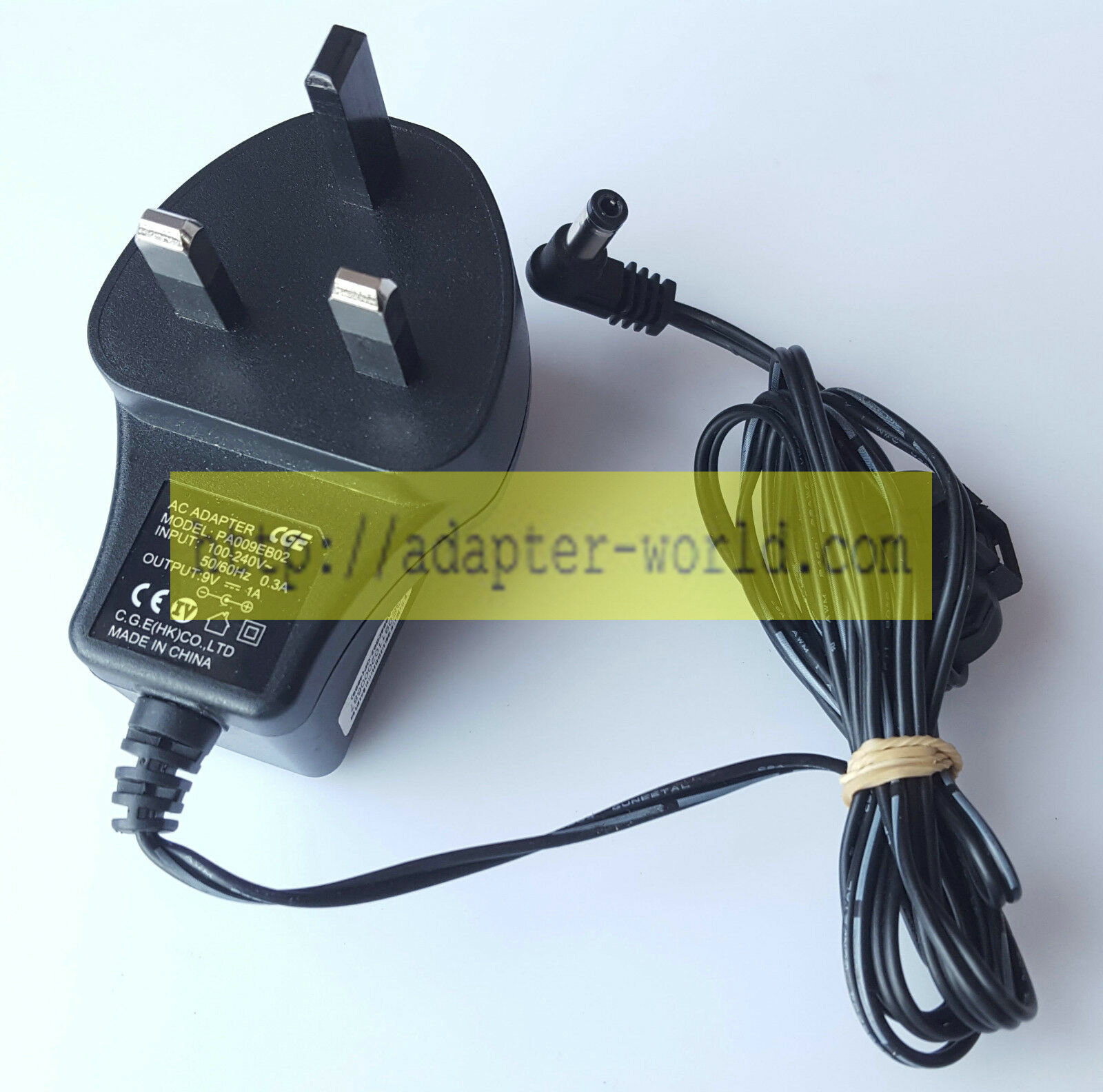 *Brand NEW*9V 1.0A AC/DC ADAPTER CGE PA009EB02 POWER SUPPLY Item specifics: Brand:CGE MODEL: PA009EB02 INPUT: - Click Image to Close